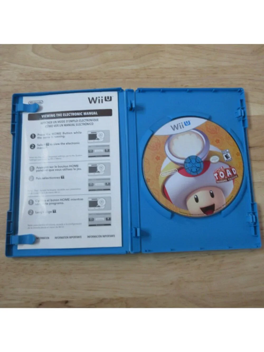 Captain Toad: Treasure Tracker (Nintendo Wii U, 2014)